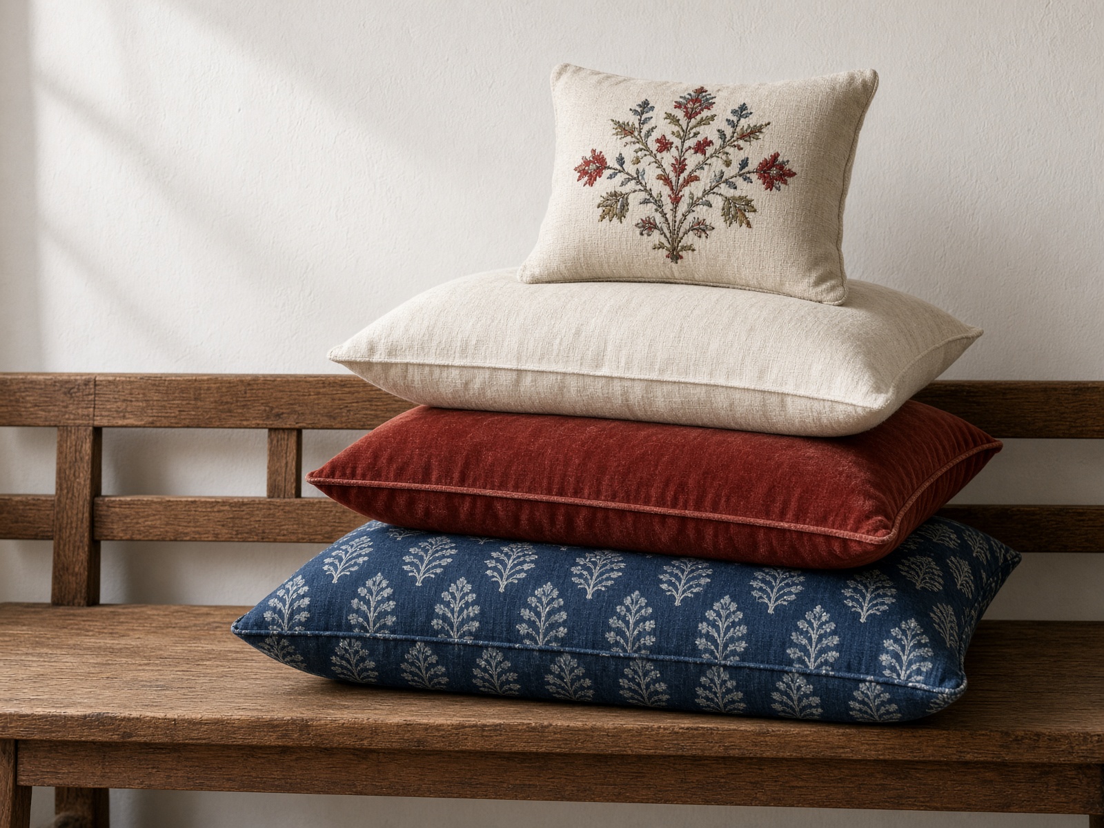 Cushions & made-ups at Kukreja Furnishings showroom near Sai Chowk, Pimpri