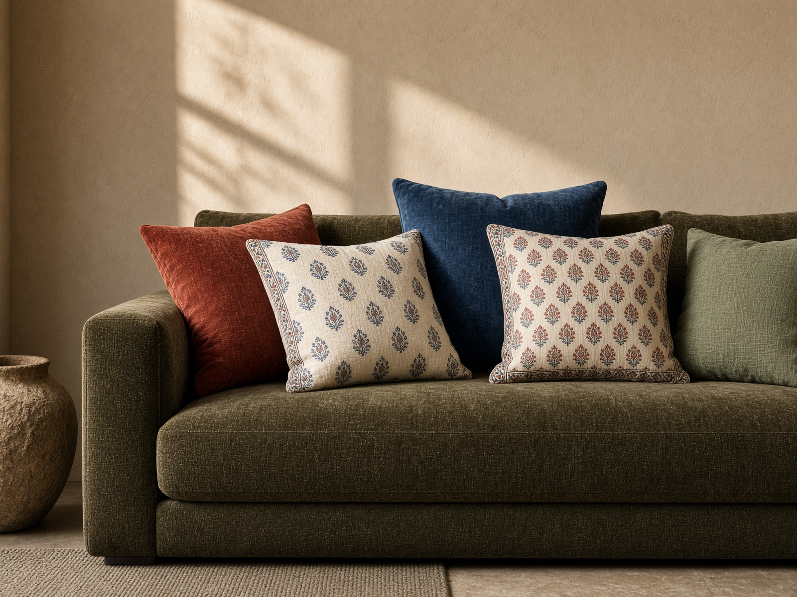 Upholstery and Sofa Fabric at Kukreja Furnishings showroom near Sai Chowk, Pimpri